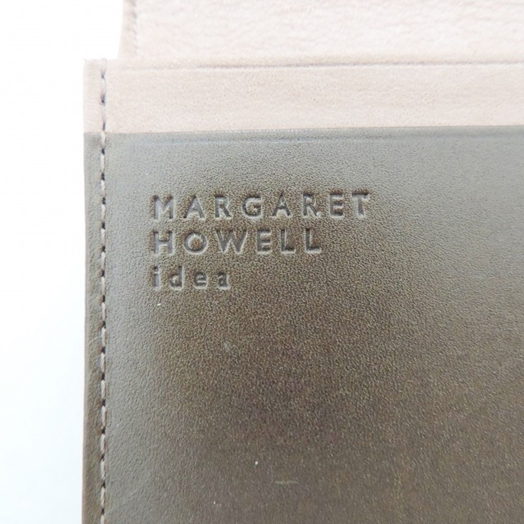 MARGARET HOWELL(マーガレットハウエル)のMargaretHowell(マーガレットハウエル) カードケース - ダークグリーン レザー レディースのファッション小物(名刺入れ/定期入れ)の商品写真
