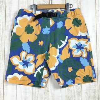 WILDTHINGS - MENs L  ワイルドシングス × カトー KATO フローラル クライミング パンツ Floral Climbing Pants ショーツ 生産終了モデル 入手困難 WILDTHINGS ブルー系