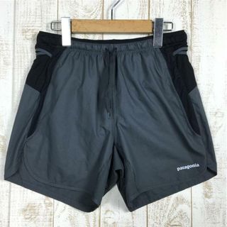 パタゴニア(patagonia)のMENs XS  パタゴニア ストライダー プロ ショーツ 13cm Strider Pro Shorts 5 inches ランニングパンツ PATAGONIA 24631 グレー系(その他)