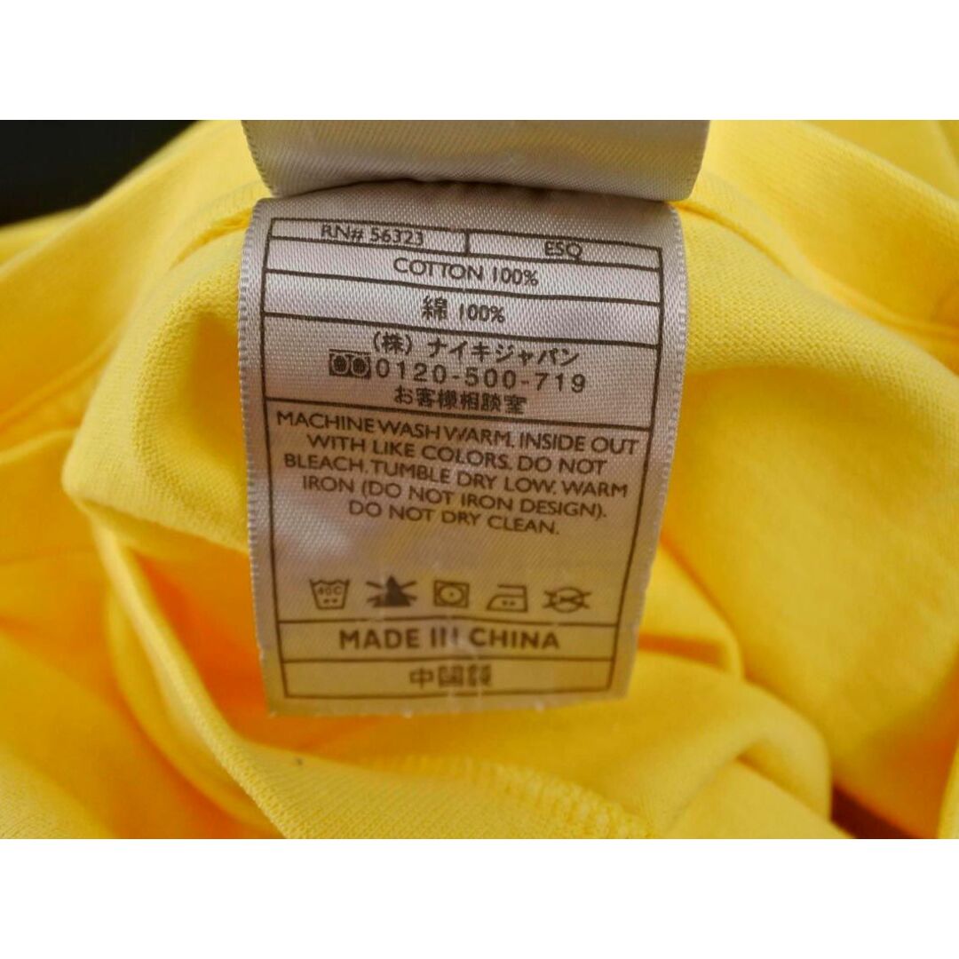 NIKE(ナイキ)のNIKE ナイキ カットソー sizeL/黄 ■◇ メンズ メンズのトップス(Tシャツ/カットソー(七分/長袖))の商品写真