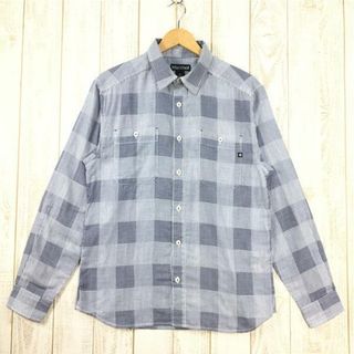 マーモット(MARMOT)のMENs L  マーモット ダブルガーゼ ロングスリーブ シャツ Double Gauze L/S Shirt MARMOT TOMNJB77 ネイビー系(その他)