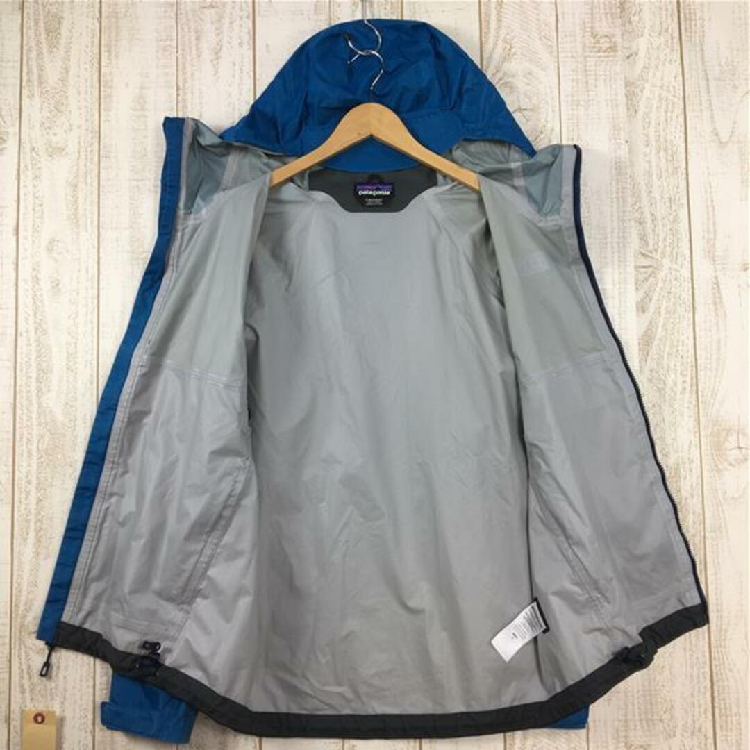 patagonia(パタゴニア)のMENs S  パタゴニア トレントシェル ジャケット TORRENTSHELL JACKET レインシェル フーディ PATAGONIA 83802 UWNV Underwater Blue / Navy ブルー系 メンズのメンズ その他(その他)の商品写真