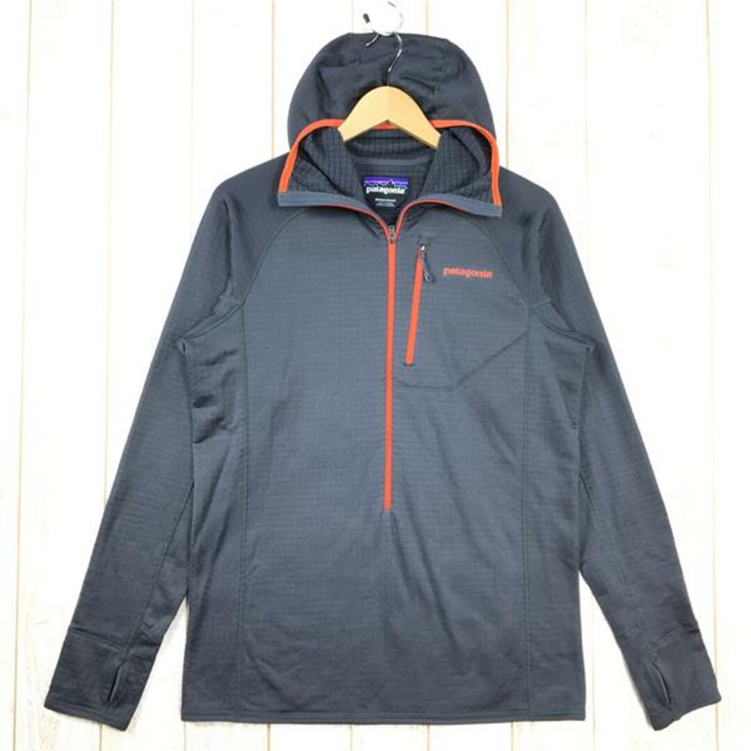 patagonia(パタゴニア)のMENs M  パタゴニア R1 フーディ R1 HOODY レギュレーター ポーラテック パワードライ フリース ジャケット プルオーバー PATAGONIA 40074 FGE Forge Grey グレー系 メンズのメンズ その他(その他)の商品写真