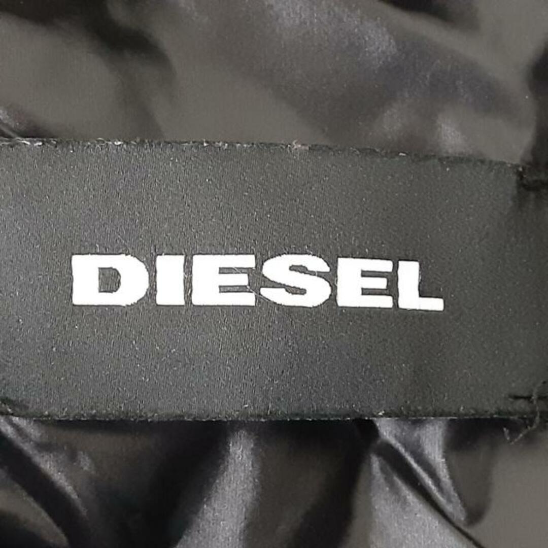 DIESEL(ディーゼル)のDIESEL(ディーゼル) ダウンコート サイズXS レディース美品  - 黒 長袖/冬 レディースのジャケット/アウター(ダウンコート)の商品写真