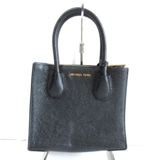 マイケルコース(Michael Kors)のMICHAEL KORS(マイケルコース) ハンドバッグ新品同様  - 黒 レザー(ハンドバッグ)