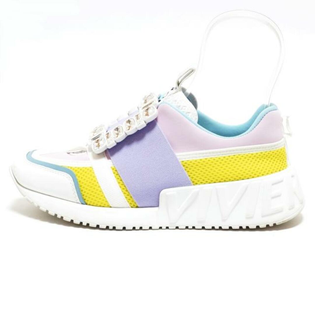 RogerVivier(ロジェヴィヴィエ) スニーカー 36 レディース - 白 RogerVivier(ロジェヴィヴィエ) スニーカー 36 レディース - 白