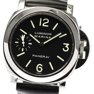 パネライ(PANERAI)のパネライ PANERAI PAM00001 ルミノール マリーナ スモールセコンド 手巻き メンズ _804630(腕時計(アナログ))