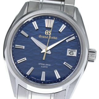 セイコー(SEIKO)のセイコー SEIKO SLGA007/9RA2-0AA0 グランドセイコー 創業140周年記念 スプリングドライブ メンズ 良品 箱付き_804007(腕時計(アナログ))