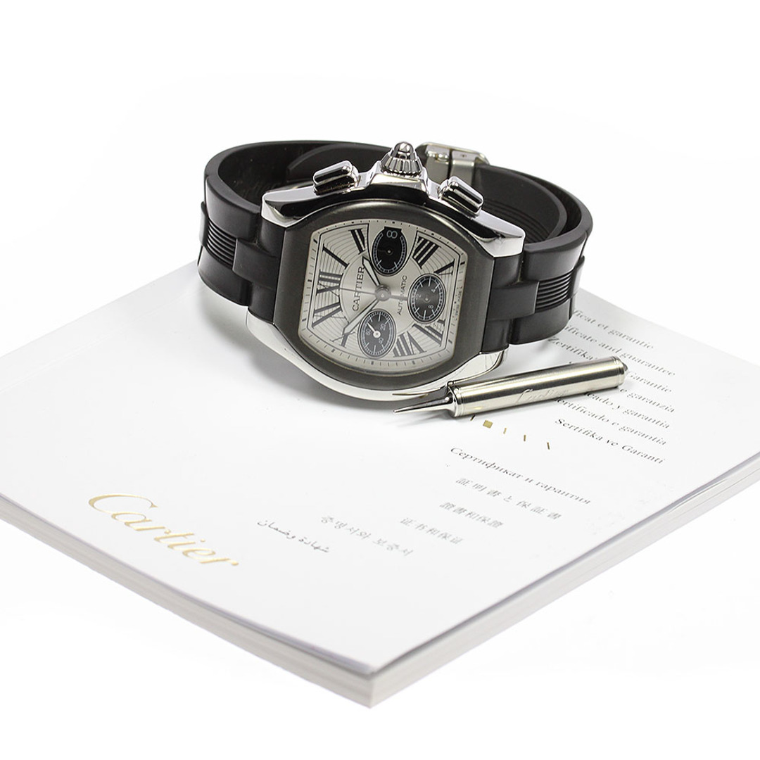 カルティエ Cartier ロードスター S クロノグラフ 新品 腕時計 メンズ