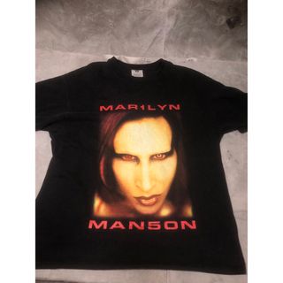 90s MARILYN MANSON BIGGER THAN SATAN(Tシャツ/カットソー(半袖/袖なし))