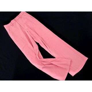 新品 GRL グレイル センタープレス カラー ワイド パンツ sizeM/ピンク ■■ レディース(その他)