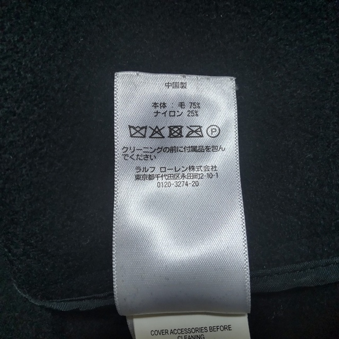 POLO RALPH LAUREN(ポロラルフローレン)のPOLObyRalphLauren(ポロラルフローレン) コート サイズSP S レディース美品  - 黒 長袖/秋/冬 レディースのジャケット/アウター(その他)の商品写真