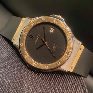 HUBLOT - 【最終値下】ウブロ HUBLOT MDMクラシック 35mm ダイヤ SS×YG