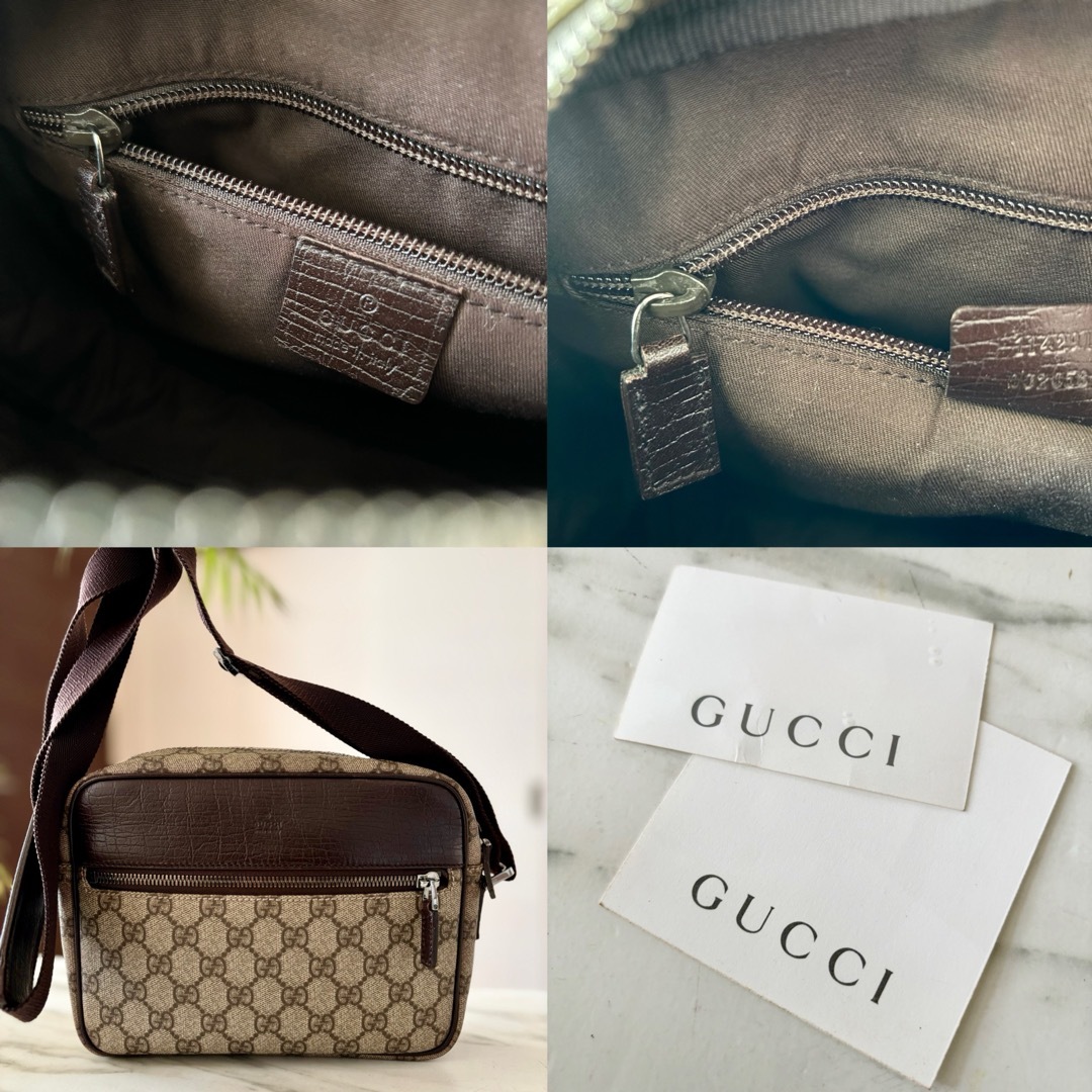 Gucci(グッチ)の正規品 美品 GUCCI グッチ レザーショルダーバッグ レディースのバッグ(ショルダーバッグ)の商品写真