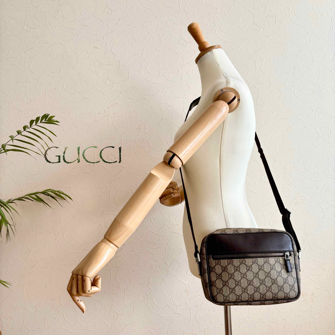 Gucci(グッチ)の正規品 美品 GUCCI グッチ レザーショルダーバッグ レディースのバッグ(ショルダーバッグ)の商品写真