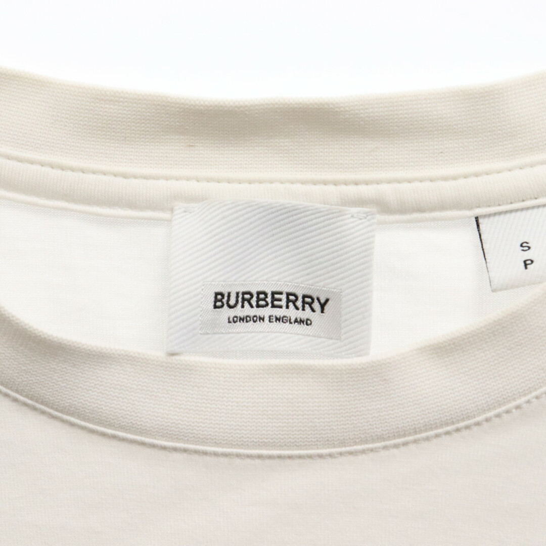 安心なので買 BURBERRY バーバリー ロゴプリント クルーネック 半袖T