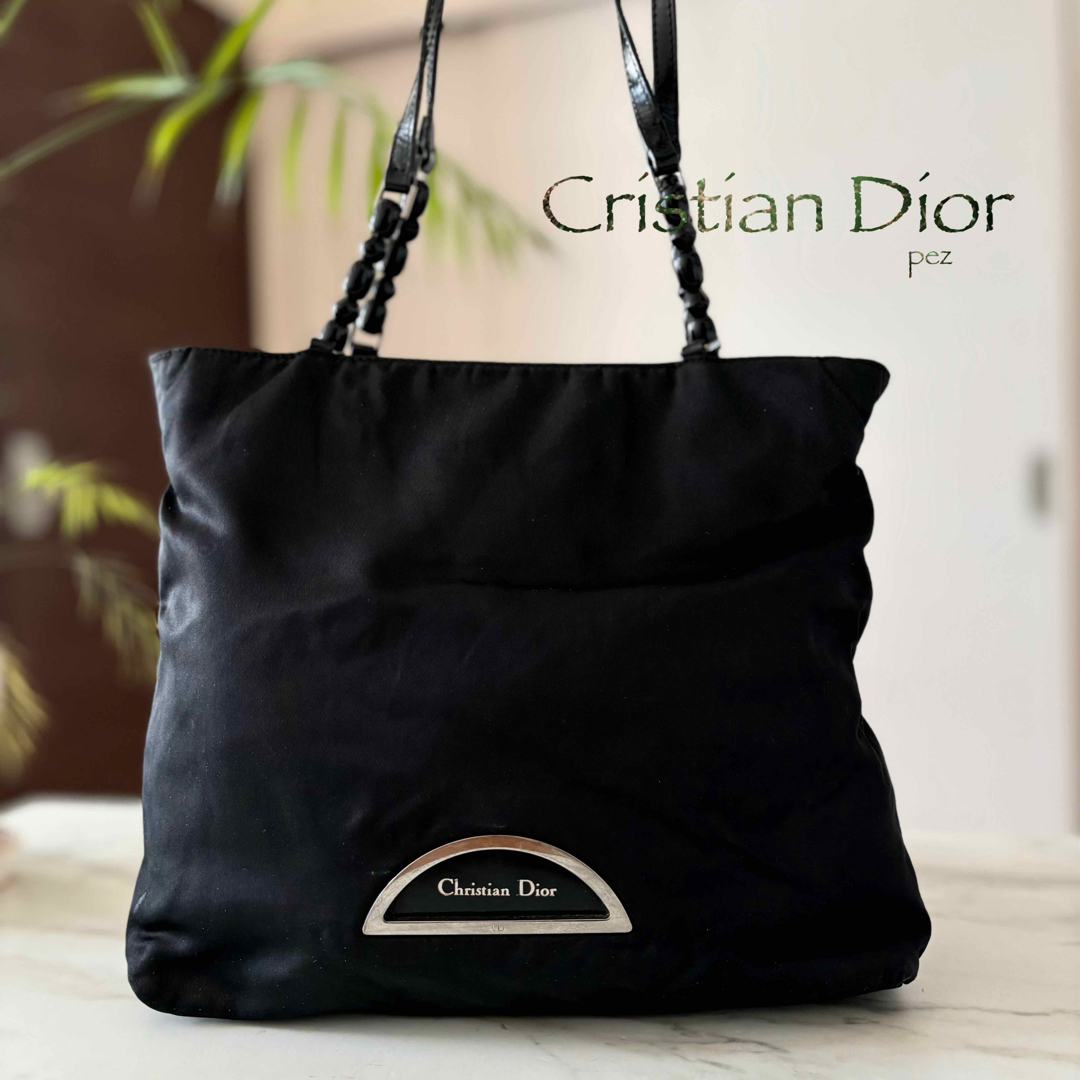 超美品 Cristian Dior ディオール マリスパール トートバッグ