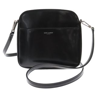 サンローラン(Saint Laurent)のSAINT LAURENT PARIS サンローランパリ ミニ カメラバッグ 773872 パテントレザーショルダーバッグ ブラック(ショルダーバッグ)