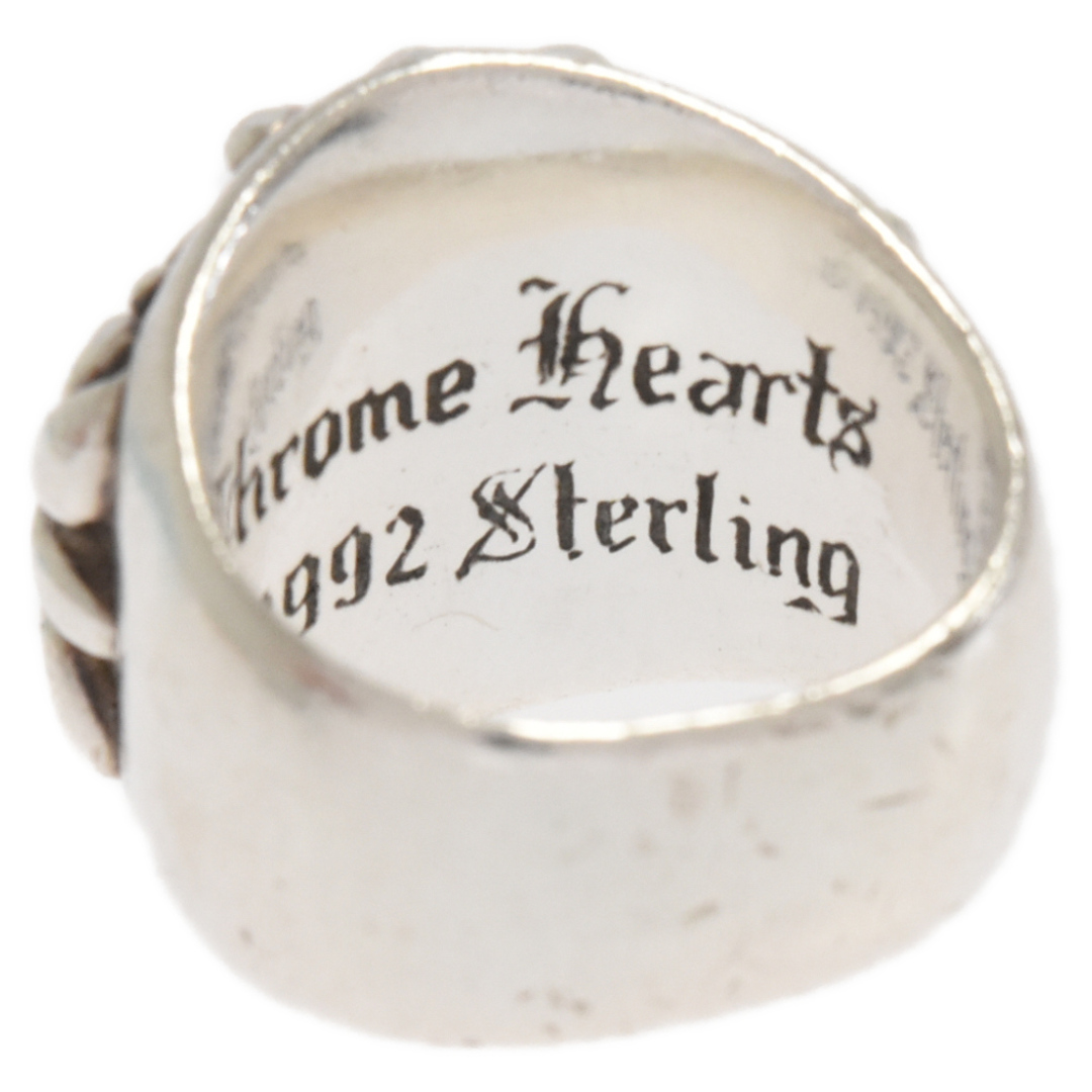 Chrome Hearts(クロムハーツ)のCHROME HEARTS クロムハーツ KEEPER RING キーパーリング シルバー 14号 メンズのアクセサリー(リング(指輪))の商品写真