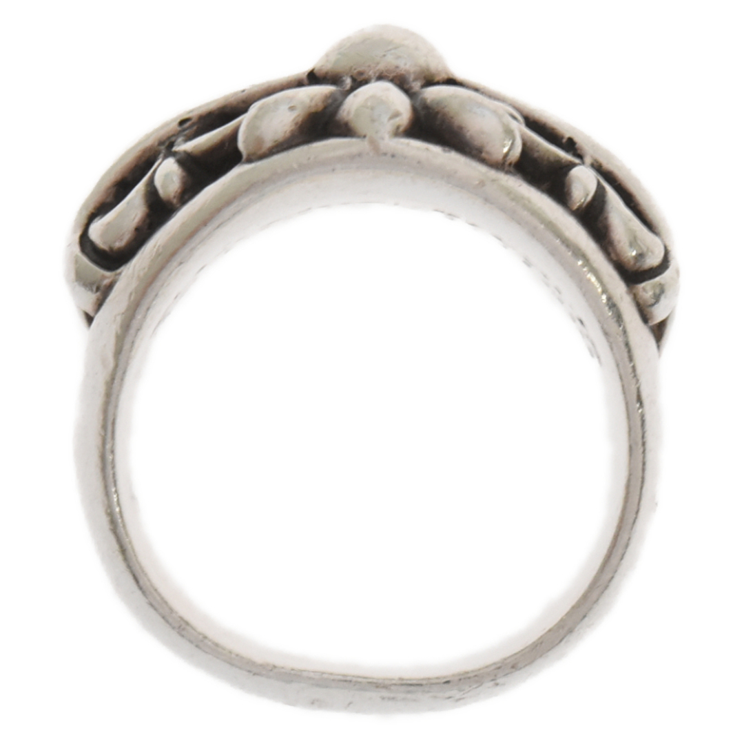 Chrome Hearts(クロムハーツ)のCHROME HEARTS クロムハーツ KEEPER RING キーパーリング シルバー 14号 メンズのアクセサリー(リング(指輪))の商品写真