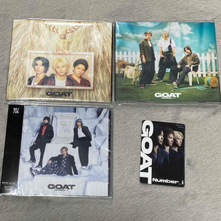 ナンバーアイ　GOAT CD Blu-ray 新品未開封　ステッカー付き(ポップス/ロック(邦楽))