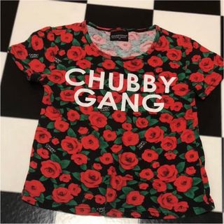 チャビーギャング(CHUBBYGANG)のチャビーギャング 120 Tシャツ 薔薇(Tシャツ/カットソー)