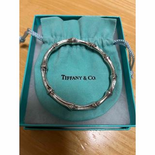 ティファニー(Tiffany & Co.)の⭐️ティファニー⭐️バンブー⭐️ブレスレット⭐️バングル⭐️シルバー　クロス付(ブレスレット/バングル)