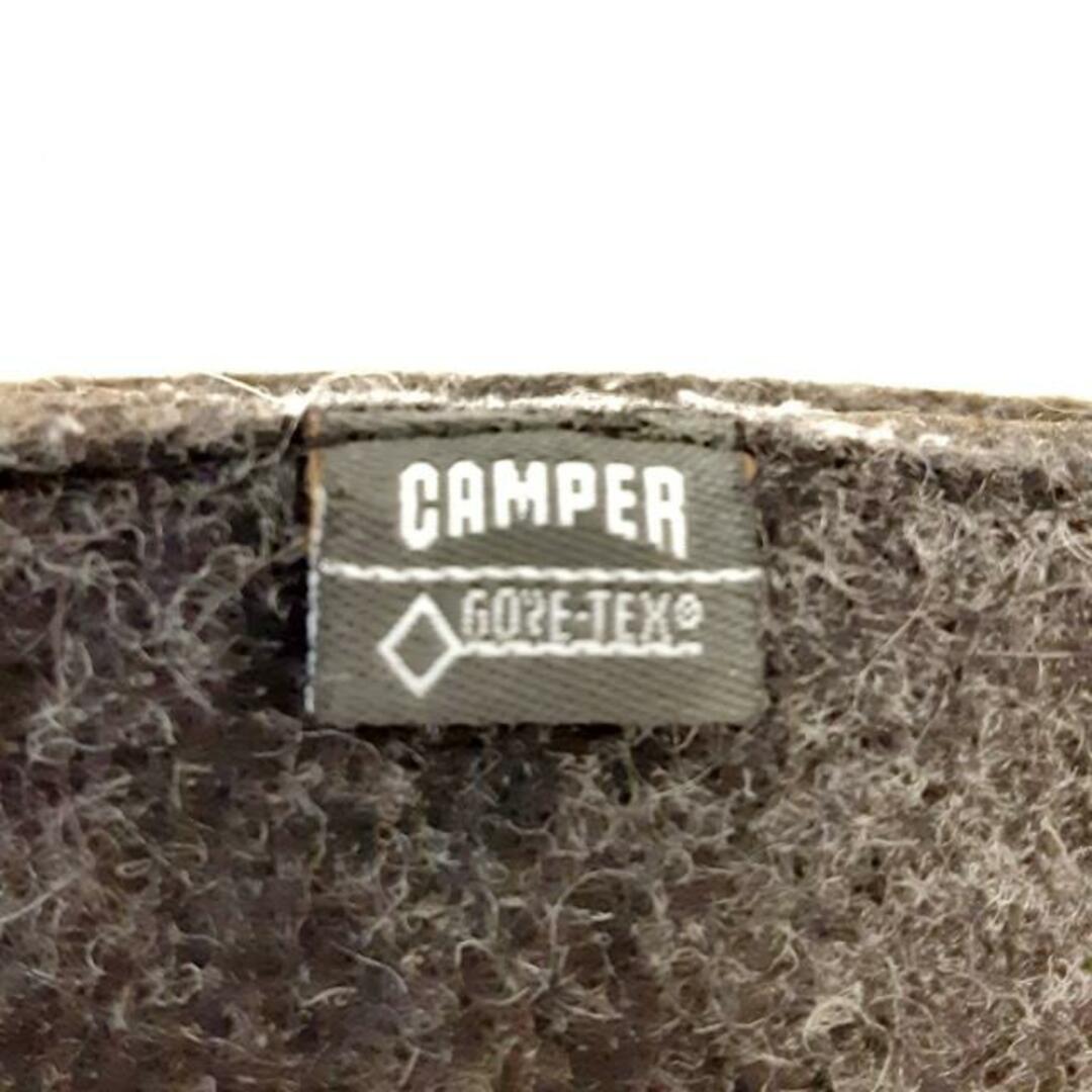 CAMPER(カンペール)のCAMPER(カンペール) ショートブーツ レディース - ダークグレー ウール レディースの靴/シューズ(ブーツ)の商品写真