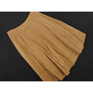 エムプルミエ(M-premier)のM-PREMIER エムプルミエ Aライン 台形 スカート size34/ベージュ ■◇ レディース(ミニスカート)