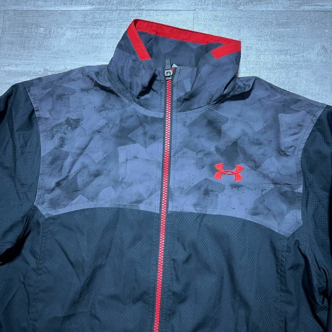 UNDER ARMOUR(アンダーアーマー)のUNDER ARMOUR アンダーアーマー ウィンドブレーカー 上下 セット M メンズのジャケット/アウター(ナイロンジャケット)の商品写真