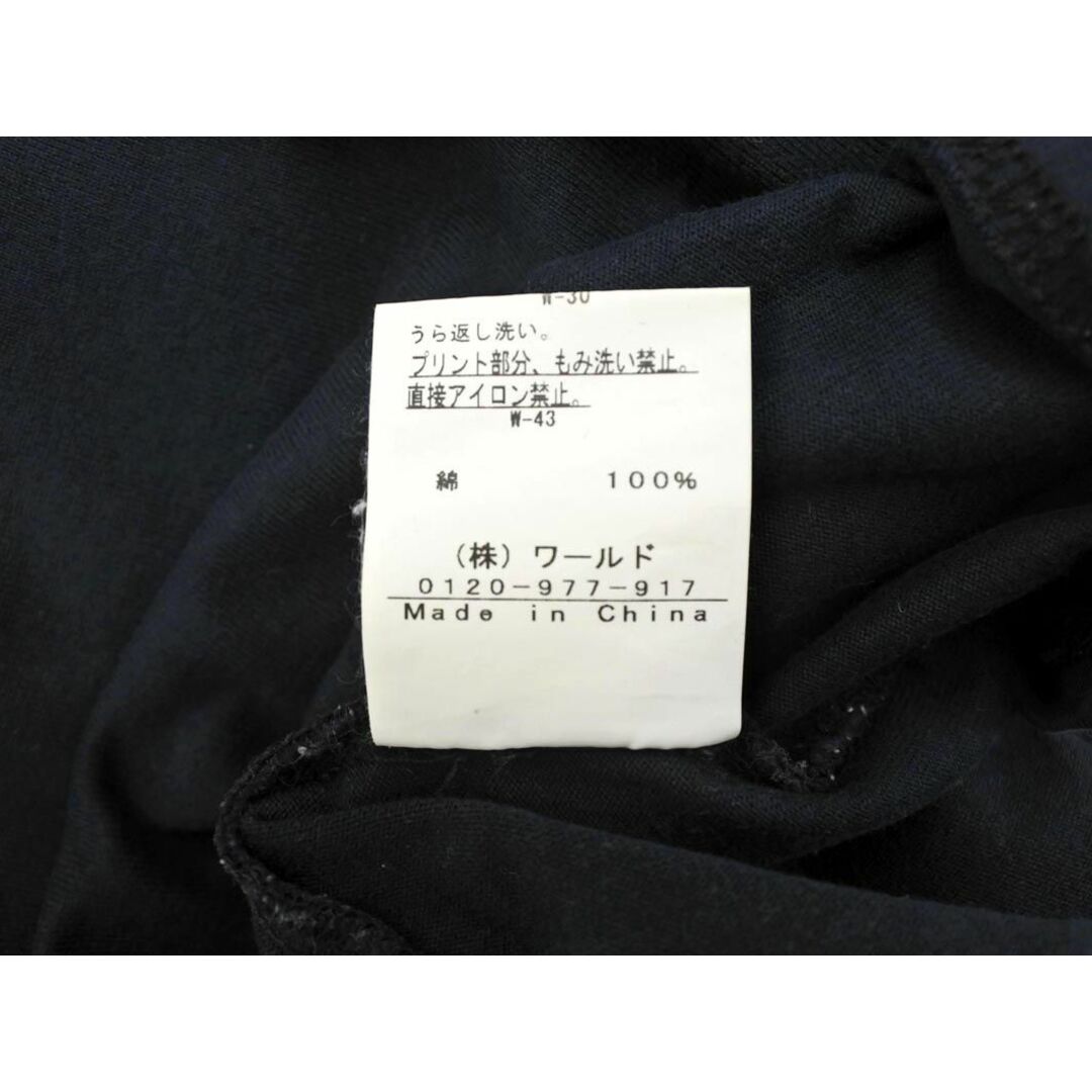 BOYCOTT(ボイコット)のBOYCOTT ボイコット プリント カットソー size3/黒 ■◇ メンズ メンズのトップス(Tシャツ/カットソー(七分/長袖))の商品写真