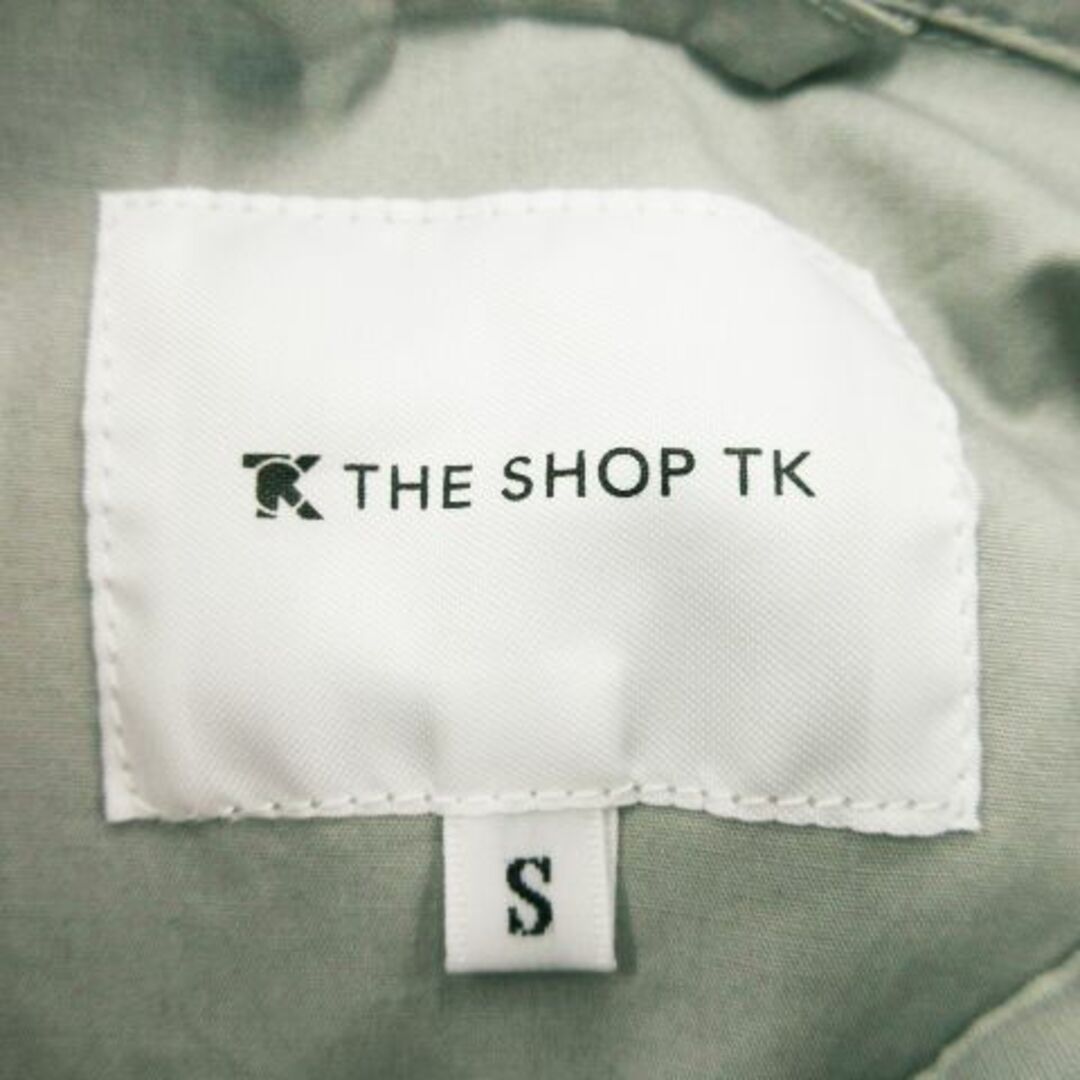 THE SHOP TK(ザショップティーケー)のザショップティーケー 長袖シャツ S ライトグリーン 231121MN2R メンズのトップス(シャツ)の商品写真