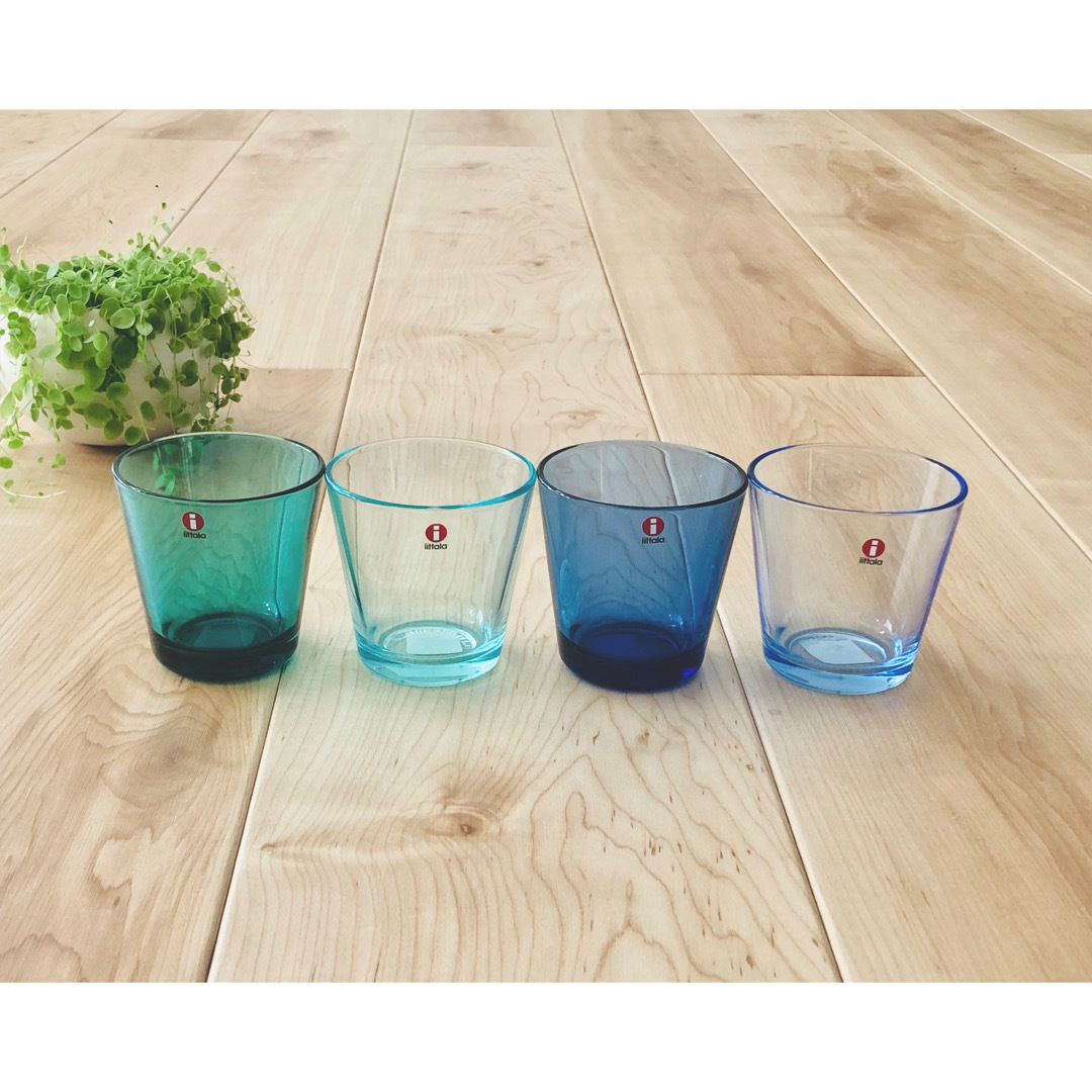 iittala(イッタラ)のiittala（イッタラ）カルティオ　タンブラー　4色セット インテリア/住まい/日用品のキッチン/食器(グラス/カップ)の商品写真