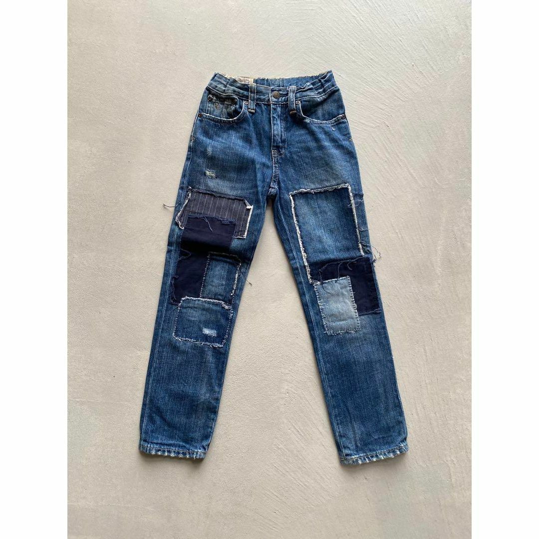 POLO RALPH LAUREN - ポロラルフローレン パッチワークデニム POLO RALPH LAUREN - ポロラルフローレン パッチワークデニム