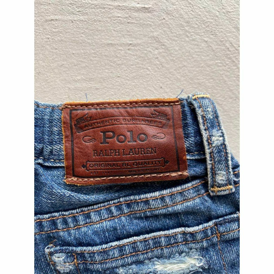 POLO RALPH LAUREN - ポロラルフローレン パッチワークデニム POLO RALPH LAUREN - ポロラルフローレン パッチワークデニム