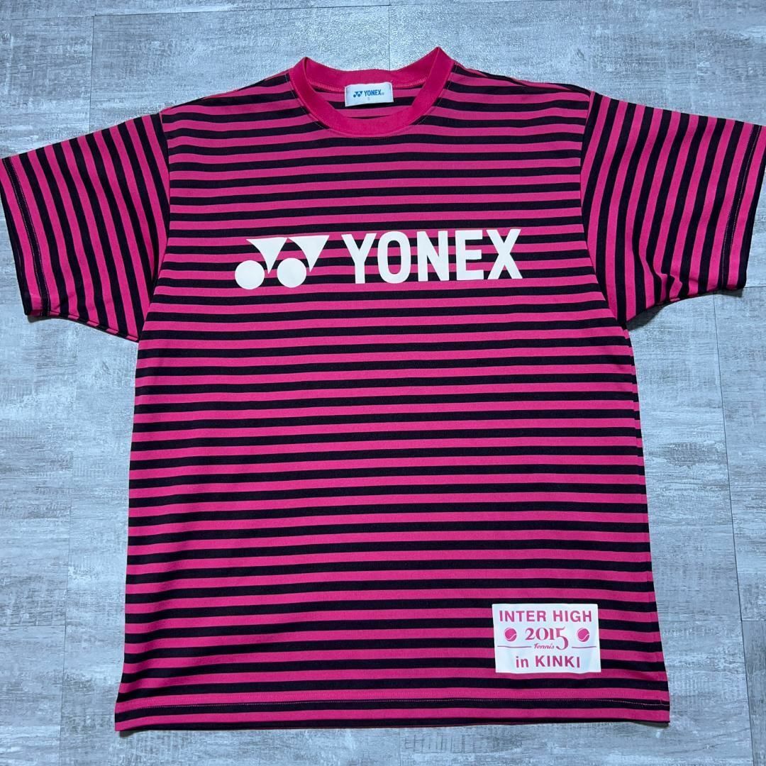 インターハイ近畿 2015 YONEX ヨネックス ボーダー Tシャツ - ウェア