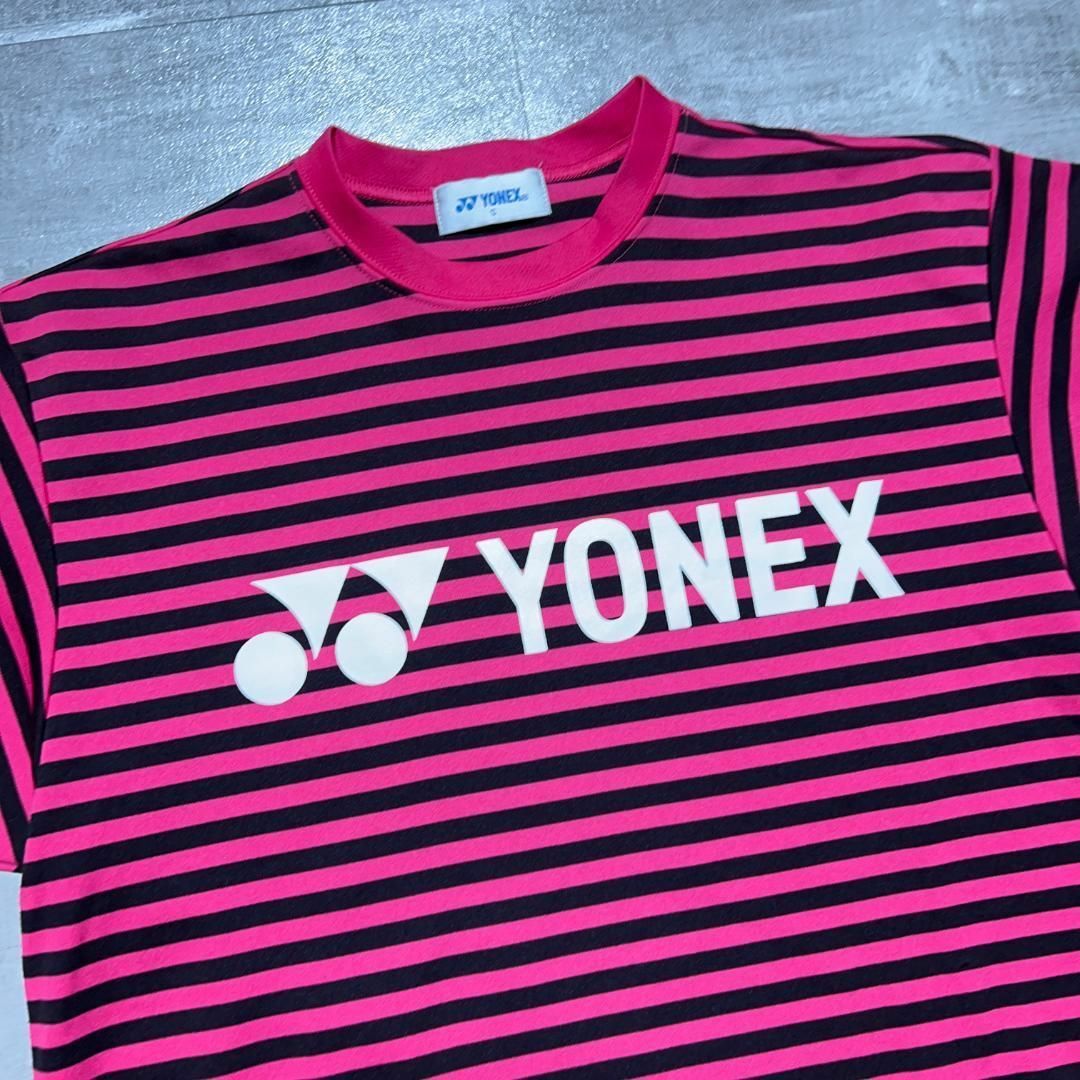 YONEX(ヨネックス)のインターハイ近畿 2015 YONEX ヨネックス ボーダー Tシャツ スポーツ/アウトドアのスポーツ/アウトドア その他(バドミントン)の商品写真