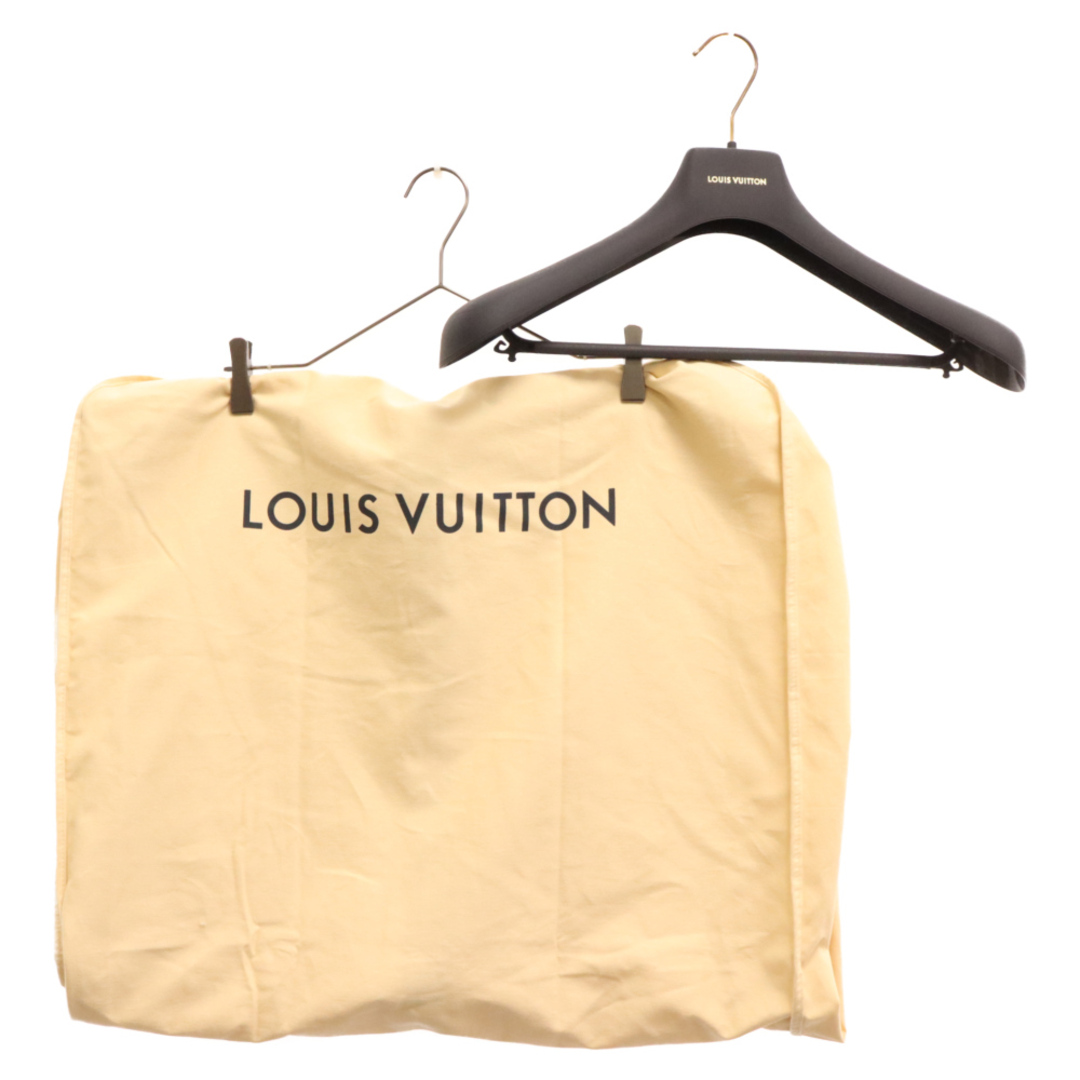 LOUIS VUITTON(ルイヴィトン)のLOUIS VUITTON ルイヴィトン 24SS Mix Leather Varsity Blouson ミックスレザーバーシティブルゾン ジャケット スタジャン ホワイト/レッド 1AFIQA RM241 BQV HQL87E メンズのジャケット/アウター(ブルゾン)の商品写真