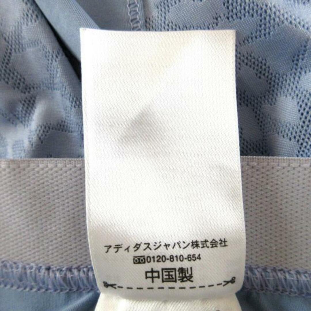 adidas by Stella McCartney(アディダスバイステラマッカートニー)のADIDAS BY STELLA McCARTNEY(アディダスバイステラマッカートニー) パンツ サイズ0T レディース - ライトブルー クロップド(半端丈)/ウエストゴム/メッシュ レディースのパンツ(その他)の商品写真