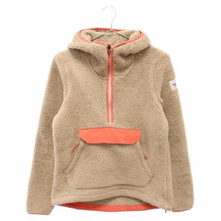 ザノースフェイス(THE NORTH FACE)のTHE NORTH FACE ザノースフェイス CAMPSHIRE PULLOVER HOODIE フリース ハーフジップ プルオーバーパーカー レディース ベージュ NF0A39MR(パーカー)