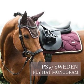 乗馬　馬　イヤーネット　フライハット　コブ　PS of SWEDEN 乗馬用品(その他)