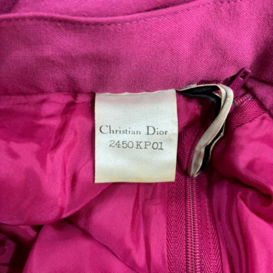 Christian Dior(クリスチャンディオール)のDIOR/ChristianDior(ディオール/クリスチャンディオール) ロングスカート サイズM レディース - ピンク レディースのスカート(ロングスカート)の商品写真