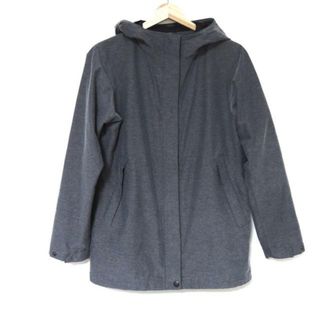 ザノースフェイス(THE NORTH FACE)のTHE NORTH FACE(ノースフェイス) ブルゾン サイズM レディース - ダークグレー 長袖/ジップアップ/春/秋(ブルゾン)