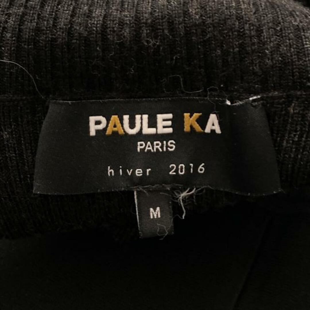 PAULE KA(ポールカ)のPAULEKA(ポールカ) ワンピース サイズM レディース - 黒 ハイネック/長袖/ひざ丈/ニット/hiver 2016 レディースのワンピース(その他)の商品写真