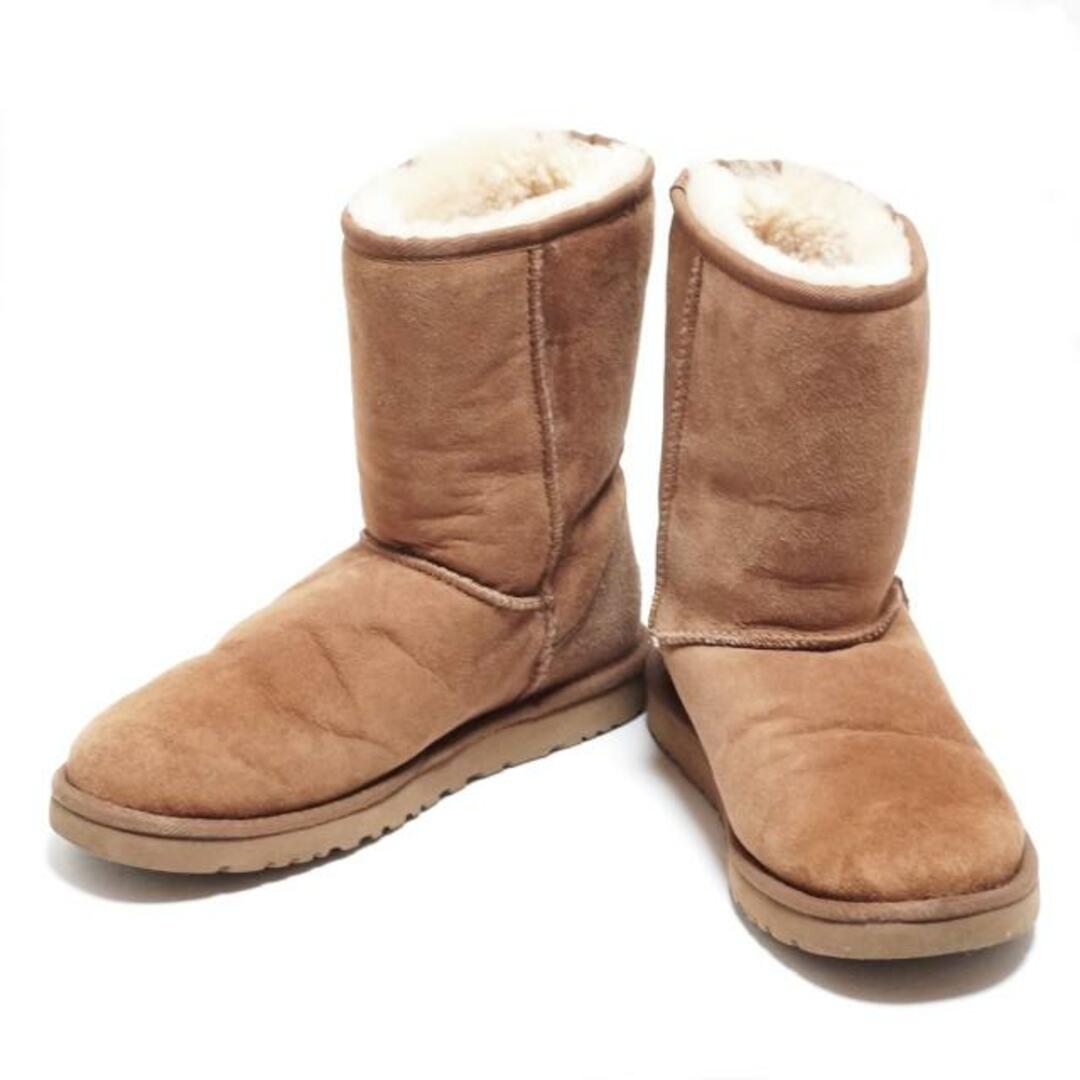 UGG(アグ)のUGG(アグ) ショートブーツ JAPAN 25.0 レディース クラシックショート 5825 ブラウン ムートン レディースの靴/シューズ(ブーツ)の商品写真