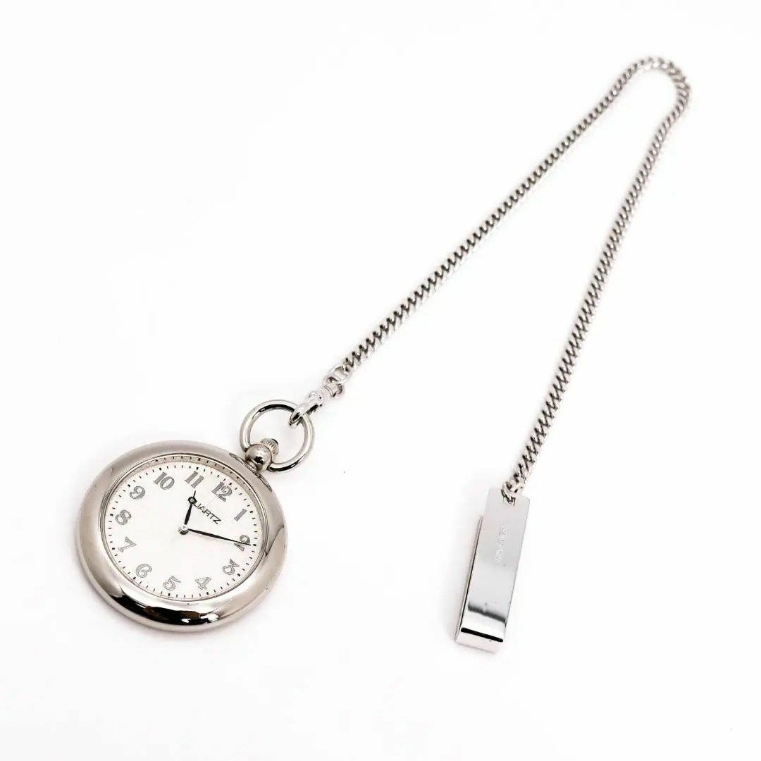 RICOH(リコー)の《美品》RICOH 懐中時計 シルバー925 クォーツ ヴィンテージ q メンズの時計(その他)の商品写真