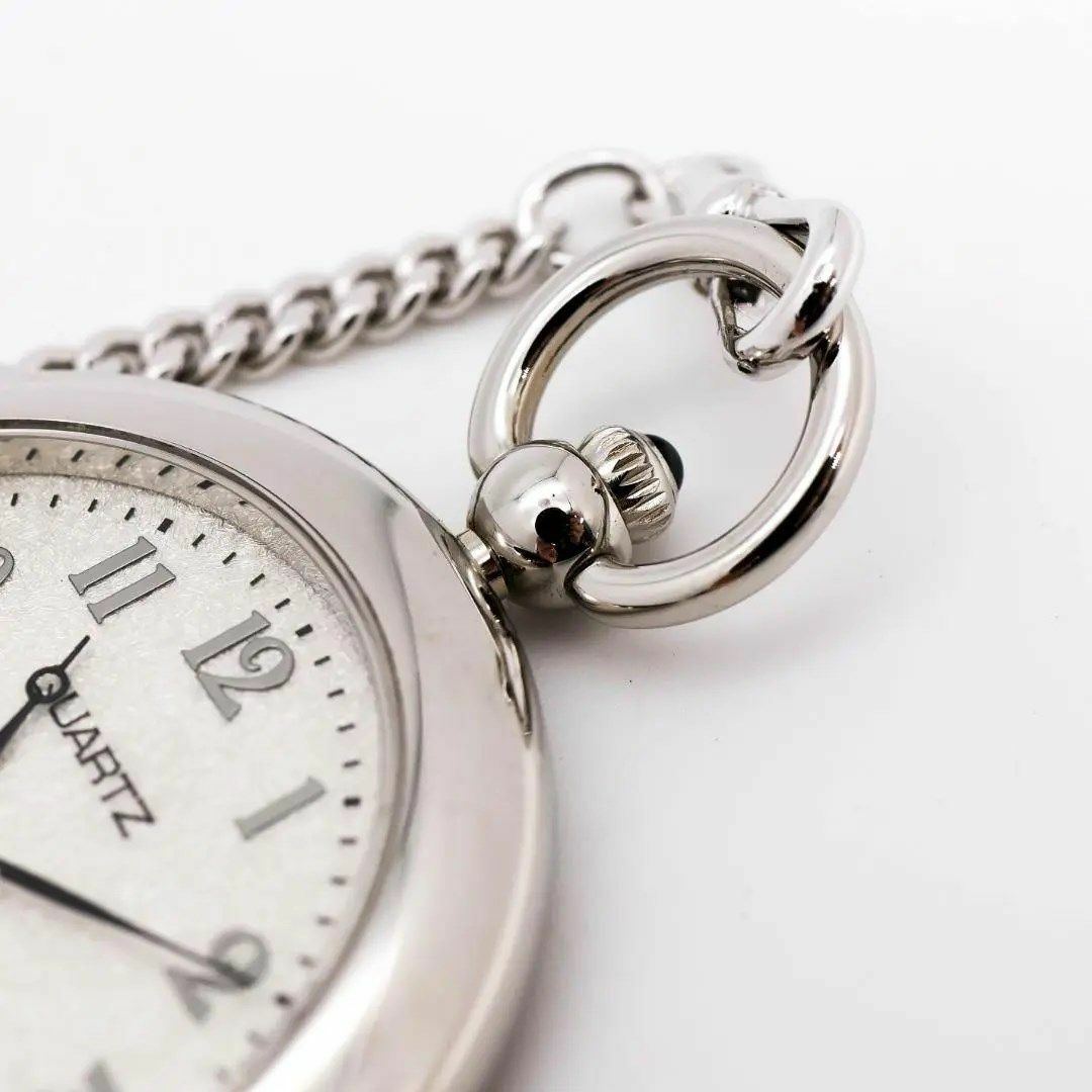 RICOH(リコー)の《美品》RICOH 懐中時計 シルバー925 クォーツ ヴィンテージ q メンズの時計(その他)の商品写真
