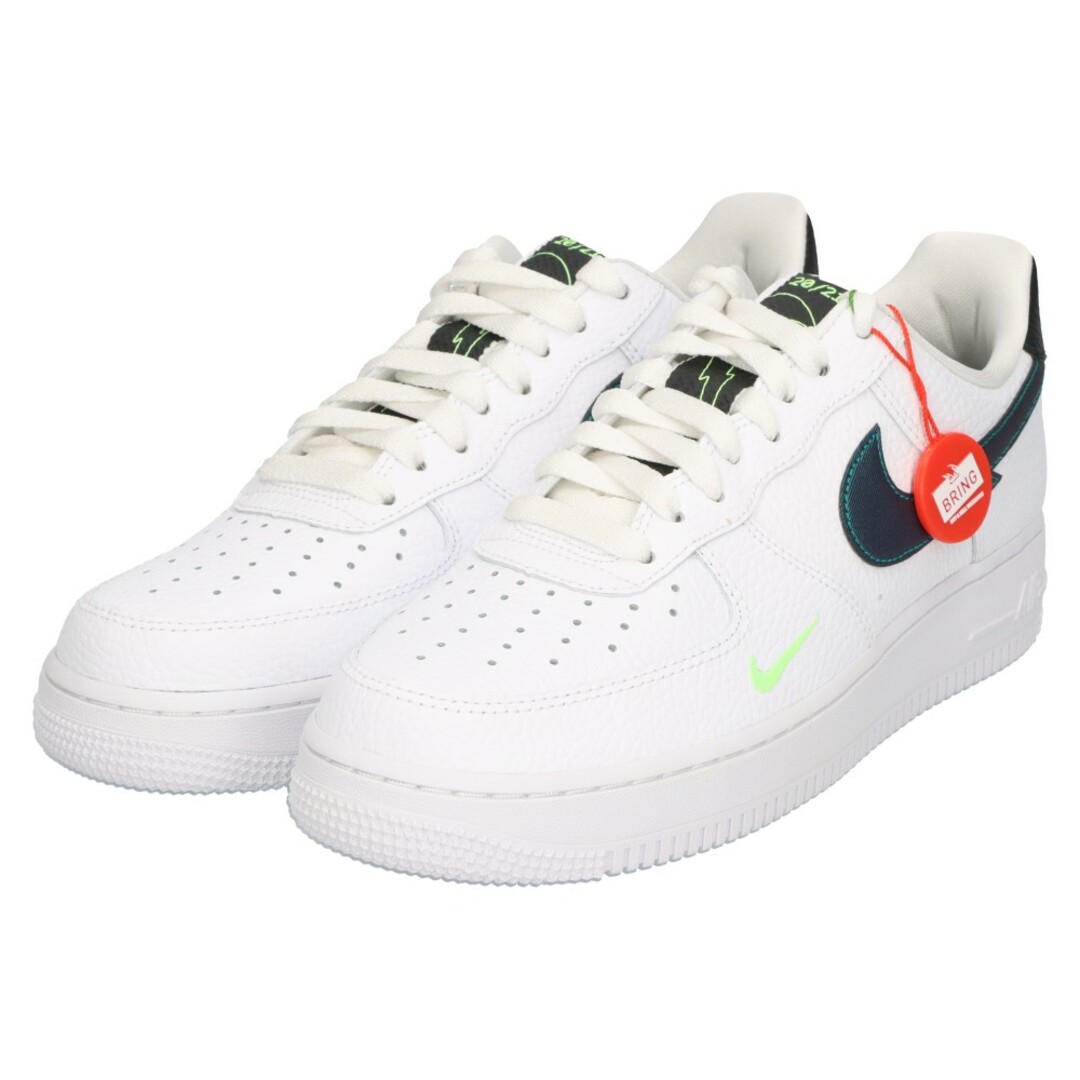 NIKE(ナイキ)のNIKE ナイキ  エアフォース1ロー スプライトスウッシュ ローカットスニーカー ホワイト/グリーン US7.5/25.5cm DJ6894 100 メンズの靴/シューズ(スニーカー)の商品写真