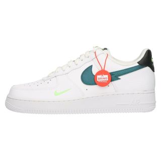 ナイキ(NIKE)のNIKE ナイキ  エアフォース1ロー スプライトスウッシュ ローカットスニーカー ホワイト/グリーン US7.5/25.5cm DJ6894 100(スニーカー)