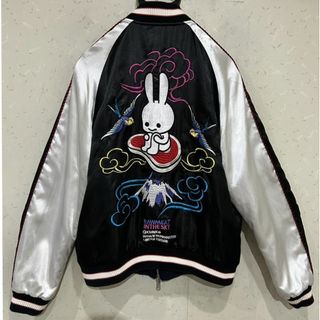 CUNE - CUNE スカジャン サイズ4 XLサイズ相当 馬に引きずられた CUNE - CUNE スカジャン サイズ4 XLサイズ相当 馬に引きずられた
